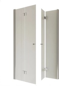 Négyzet alakú, profil nélküli kabin 80x80 Foldex