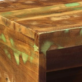 tömör újrahasznosított falra szerelhető TV-szekrény 40x30x19 cm