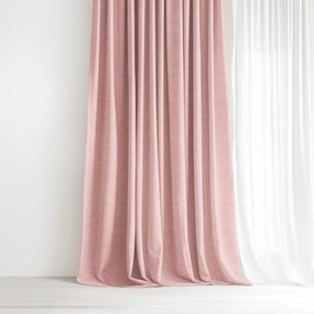 Goldea peru dekoratív drapéria - púderrózsaszín 200x135 cm