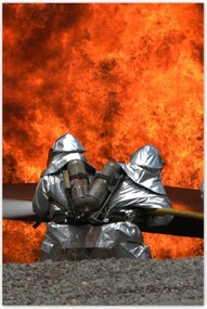 Plakátok 80x120 Tűzoltók akcióban
