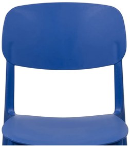 Kék műanyag kerti szék Hébé – Bonami Essentials