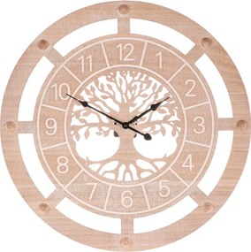 Falióra – 60 cm átmérő, MDF, középen életfa