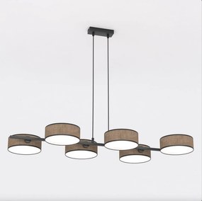 Emibig modern függeszték drumz barna fekete emi1563/6