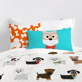 Dogs gyermek pamut ágynemű- és párnahuzat, 140 x 200 cm - Mr. Fox