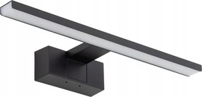 Fali lámpa led fali lámpa tükör fürdőszoba fali lámpa fekete Cezanne Led S