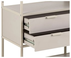 Szürke könyvespolc 114x78x35 cm Seaford – Actona