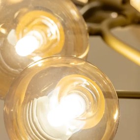 Brilagi - LED Csillár zsinóron MISTEL 6xG9/3W/230V arany