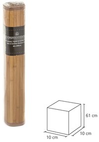 Mustársárga-barna bambusz futószőnyeg 60x200 cm – Casa Selección