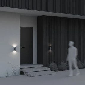 Maytoni O574WL-02GR -Kültéri fali lámpa BOWERY 2xGU10/50W/230V IP54 antracit