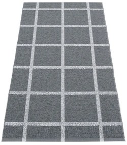 Antracitszürke kültéri-beltéri futószőnyeg 70x150 cm Ada Granit – Pappelina