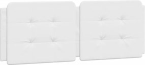 fehér műbőr fejtámla párna Zadar 140 cm