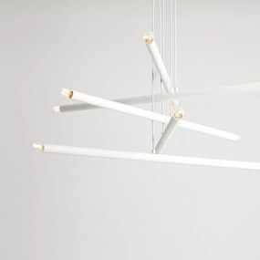 ALDEX 1072M TUBO Modern Led Függesztett Lámpa Fehér E14 IP20