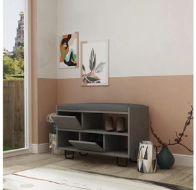 Cipősszekrény TROY 53,5x83,5 cm szürke