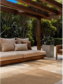 Krémszínű-natúr színű kültéri-beltéri szőnyeg 160x230 cm Haringey Acacia – Ted Baker