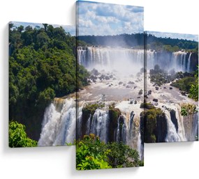 Iguassu vízesés képe (90x60 cm)