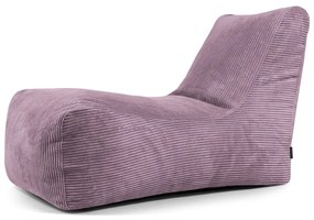 Lila kordbársony babzsákfotel Lounge – SLOWDOWN