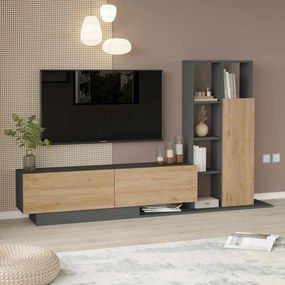 TV-állvány, 201,2 cm – For1-Sa