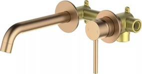AREZZO design ASTRO fali mosdócsaptelep, szálcsiszolt bronz