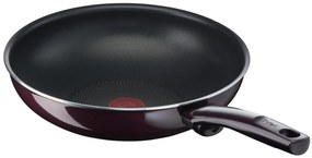 Wok serpenyő, Tefal, Resist Intense, 28 cm Ø, alumínium
