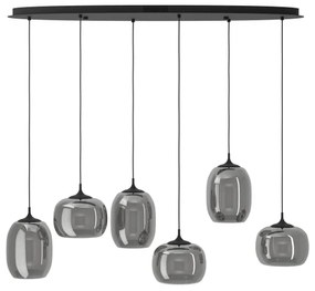 Eglo 390415 - LED Dimmelhető csillár zsinóron LARVA 6xLED/3,7W/230V 2700-6500K + távirányító