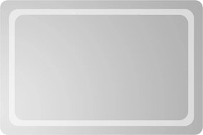 vidaXL LED-es fürdőszobatükör 60x90 cm