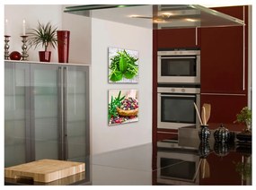 Glasspik Spice 2 B fali kép, 20 x 20 cm - Styler