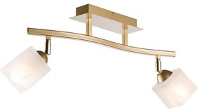 spotlámpa KLARA 2xE14/40W/230V arany