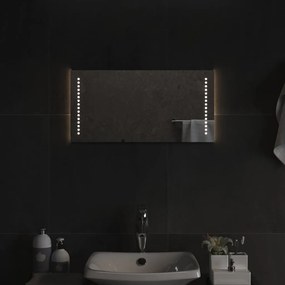LED-es fürdőszobatükör 30x60 cm