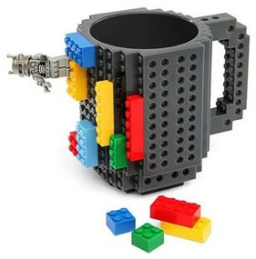 Lego bögre 340ml Szürke: szurke