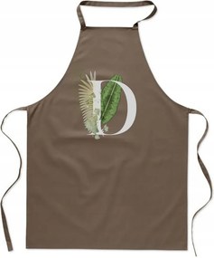 Konyhai Kötény Bézs D Betűvel Daniel Danuta Daria FA_411_b