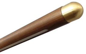 LED Csillár zsinóron LED/22W/230V 4000K 120 cm kőris/tömör fa