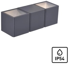 ZUMA LINE 9658-13 MARCEL Modern Kültéri Fali Lámpa Antracit LED IP44