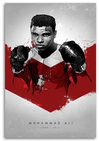 Gario Vászonkép Muhammad Ali amerikai ökölvívó - Nikita Abakumov Méret: 40 x 60 cm