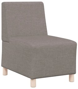 tópszínű szövet kanapéfotel 55 cm