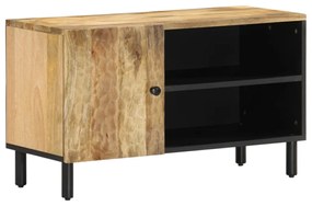 tömör mangófa TV-szekrény 80 x 31 x 46 cm