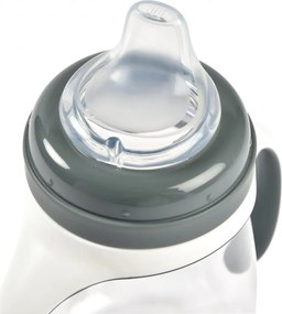 Béaba 2 az 1-ben Tanuló cumisüveg 210 ml - Sötétszürke