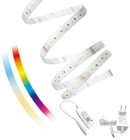 Szerszámlámpa - SMART LED szalag, 17W, RGB színek WIFI-n keresztül állítható + hálózati adapter, OSW-01511