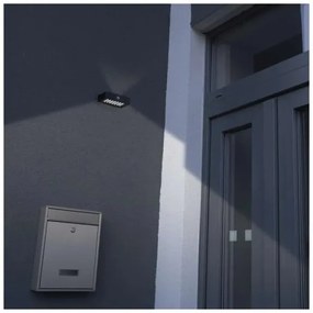 LED Napelemes reflektor mozgásérzékelővel LED/3,7V 1200mAh 4000K IP65 fekete