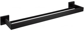 Fürdőszoba fogas Black ERLO 02