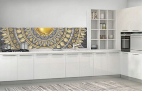 Fotótapéta flizelin Arany mandala dísz luxus és nyugalom 250x60 +ragasztó