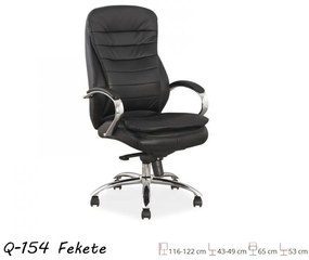 Q-154 Forgószék Fekete