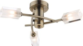 Dar Lighting MORGAN MOR0375 Plafonlámpa 3x25W/G9