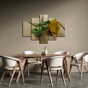 Kép - Vintage sárga rózsák (150x105 cm)