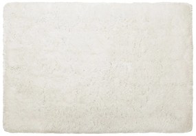 Fehér hosszú szálú szőnyeg 160 x 230 cm CIDE Beliani