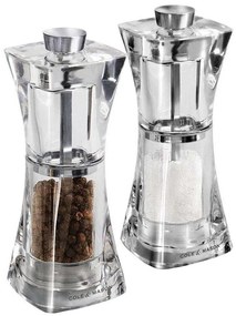 Cole&Mason Cole&Mason CRYSTAL só- és borsőrlő szett, 2 db, 12,5 cm GG390