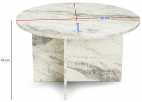 Harmo Freesia Marble konferenciaasztal