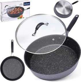 Orion Stoner gránit márvány mély serpenyő fedővel 28 cm