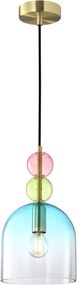 Italux Manso PND-37462A-MC-GD Függőlámpa 1x40W/E14 IP20