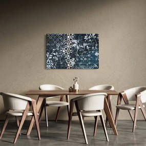 Kép virágos dekorációval (90x60 cm)