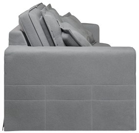 Világosszürke kanapé 196 cm Nora – Ropez